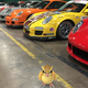If you’re playing around cars, make sure they’re going to stay parked for a while. Inside Petrol Lounge, Austin.